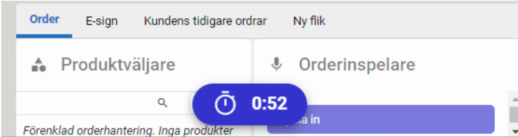 tidsbegränsad hantering av kundkort